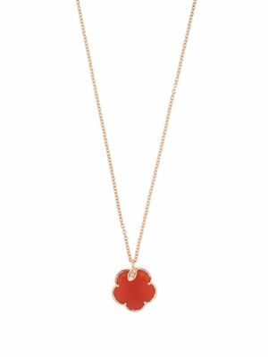 Pasquale Bruni collier Petit Joli en or rose 18ct orné de cornaline et diamants