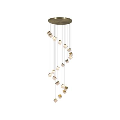 Searchlight Design vide lampCuboid 20-lichts goud - 33640-20SB