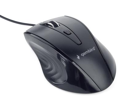 Gembird MUS-4B-02 muis Rechtshandig USB Optisch 1200 DPI