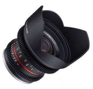 Samyang 12mm T2.2 NCS CS VDSLR SLR Ultra-groothoeklens Zwart