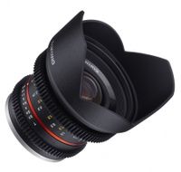 Samyang 12mm T2.2 NCS CS VDSLR SLR Ultra-groothoeklens Zwart - thumbnail