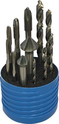 Promat/Tecwerk Complete schroefdraadset | 12-delig | 3 in 1 multibox - 4000806019