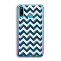 Onderbroken lijn: Huawei P30 Lite Transparant Hoesje