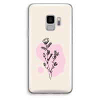 Roses are red: Samsung Galaxy S9 Transparant Hoesje - thumbnail