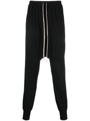 Rick Owens DRKSHDW pantalon sarouel en coton - Noir