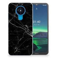 Nokia 1.4 | TPU | Siliconen hoesje | Marmer Zwart - Origineel Cadeau Vader