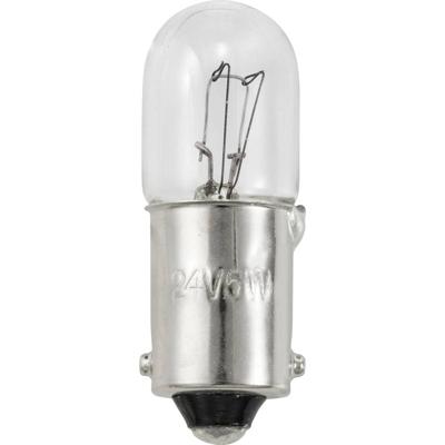 TRU COMPONENTS TC-12842720 Miniatuurgloeilamp 24 V 5 W BA9s Warmwit 1 stuk(s)