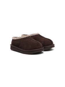 UGG Kids chaussons à logo embossé - Marron