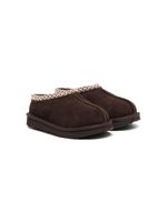 UGG Kids chaussons à logo embossé - Marron