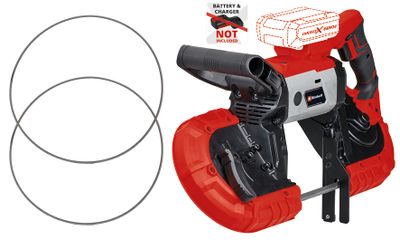 Einhell TE-MB 18/127 Li Solo - Accu Bandzaag | 18V | Zonder accu&apos;s en lader - 4504216 4504216