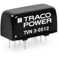 TracoPower TVN 3-0922 DC/DC-converter, print 9 V/DC 125 mA 3 W Aantal uitgangen: 2 x Inhoud 1 stuk(s)