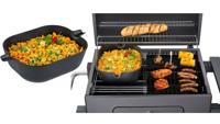 Tepro 8583 gietijzeren inzet wok voor 8570 hoofdgrillrooster