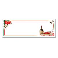 Italie thema feest banner 152 x 53 cm