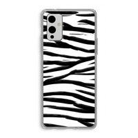 Zebra pattern: OnePlus 9 Transparant Hoesje