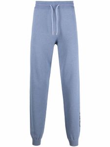 Kenzo pantalon de jogging à logo imprimé - Bleu