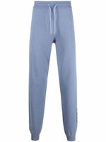 Kenzo pantalon de jogging à logo imprimé - Bleu