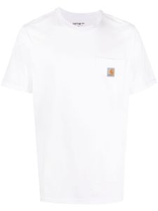 Carhartt WIP t-shirt en coton à patch logo - Blanc