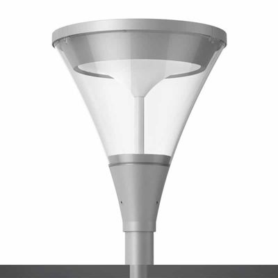 LED Paaltop armatuur zilver met 60mm aansluiting max 40W indirect licht 220-042