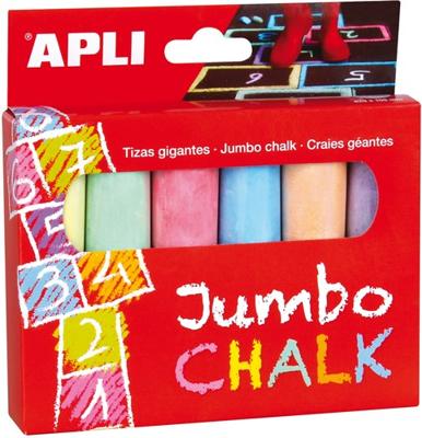 Stoepkrijt 6 stuks