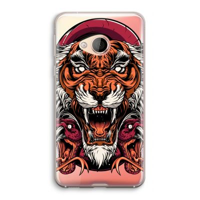 Tiger and Rattlesnakes: HTC U Play Transparant Hoesje