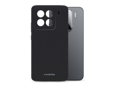 Mobilize Mobilize Rubber Gelly Case Xiaomi 15 Matt Black