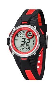 Horlogeband Calypso K5558/5 Kunststof/Plastic Zwart 12mm
