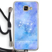 Sterrenbeeld - Licht: Samsung Galaxy A5 (2016) Transparant Hoesje met koord