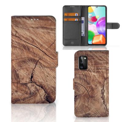 Samsung Galaxy A41 | Book Style Case | Tree Trunk