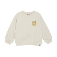 Daily7 winter sweater jongens - zand - oversized/backprint