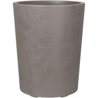 Ronde bloempot - DEROMA - Millennium - 48 L - Ø 43 cm - Met waterreservoir - Bruin