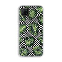 Geometrische jungle: Huawei P40 Lite Transparant Hoesje