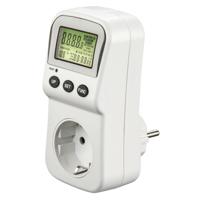 Hama Energiekostenmeter Met Lcd-display Digitale Elektriciteitsmeter Voor Het Stopcontact