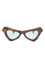 Marni Eyewear Fairy Pools cat-eye sunglasses - Marron - thumbnail