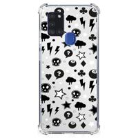 Extreme Case Samsung Galaxy A21s Silver Punk