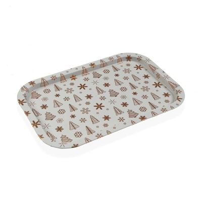 Dienblad Versa Metaal 32 x 1,5 x 34 cm