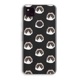 It's a Purrr Case: Google Pixel 4a 5G Transparant Hoesje