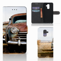 Samsung Galaxy A6 Plus 2018 | Telefoonhoesje met foto | Vintage Auto