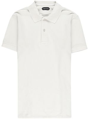 TOM FORD polo à manches courtes - Tons neutres