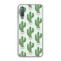 Cactus Lover: Samsung Galaxy A7 (2018) Transparant Hoesje