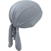 Myrtle Beach sport bandana - lichtgrijs - hoofddoek - polyester - volwassenen