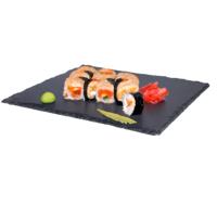 Serveerplank - leisteen - 30 x 30 cm - snack dienblad - stijlvol
