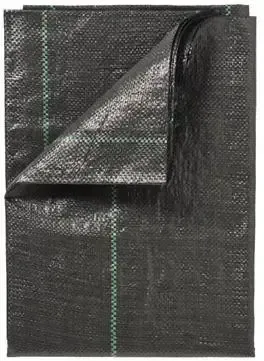 Nature Gronddoek Vierkante metertuin 134x134cm Zwart