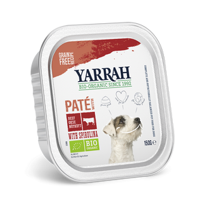 Yarrah bio paté rund & kip hondenvoer 12 x 150gr