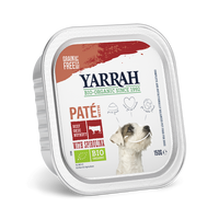 Yarrah bio paté rund & kip hondenvoer 12 x 150gr