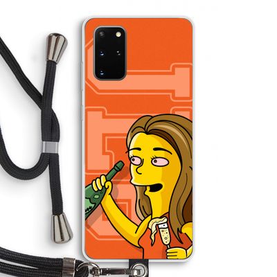 Jamie Lee Simpson: Samsung Galaxy S20 Plus Transparant Hoesje met koord