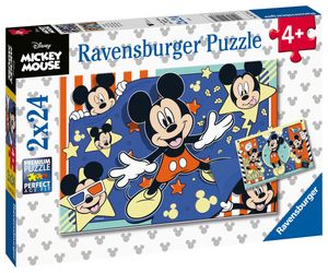 Ravensburger puzzel 2x24 stukjes filmster Mickey