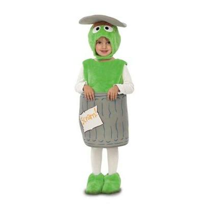 Kostuums voor Kinderen My Other Me Oscar the Grouch Knuffel Maat 3-4 Jaar