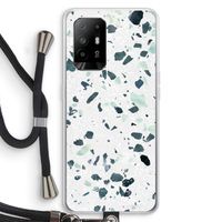 Terrazzo N°2: Oppo A95 5G Transparant Hoesje met koord Terrazzo N°2: Oppo A95 5G Transparant Hoesje met koord