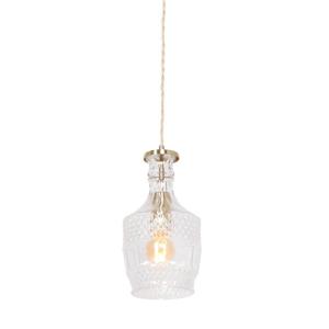 Steinhauer Klassieke hanglamp Grazioglass Ø 12,5cm 3494ME