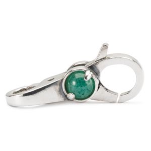 Trollbeads TAGLO-00081 Slot Groen-Wit zilver-aventurijn